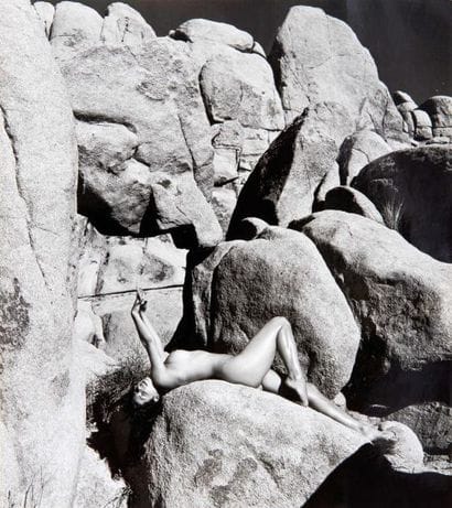 André de Dienes (1913-1985)
Nu s'étirant...