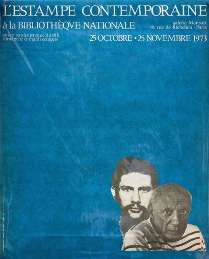 BEN (né en 1935) et Pablo PICASSO (1881-1973)
Affiche...