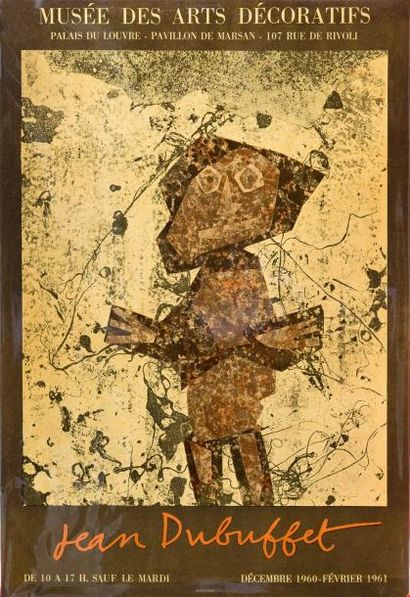 Jean Dubuffet (1901-1985)
Affiche en couleurs...