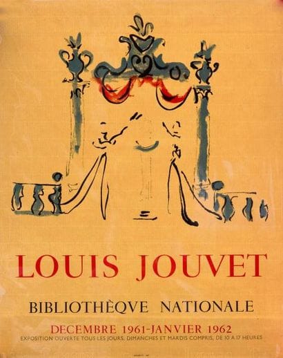 Louis JOUVET (1887-1951)
Affiche en couleurs...