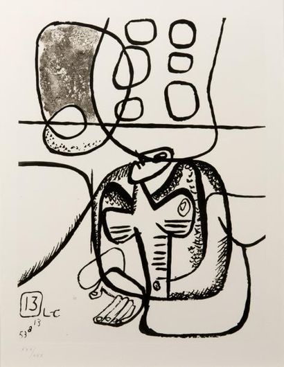 LE CORBUSIER (1887-1965)
Composition à la...