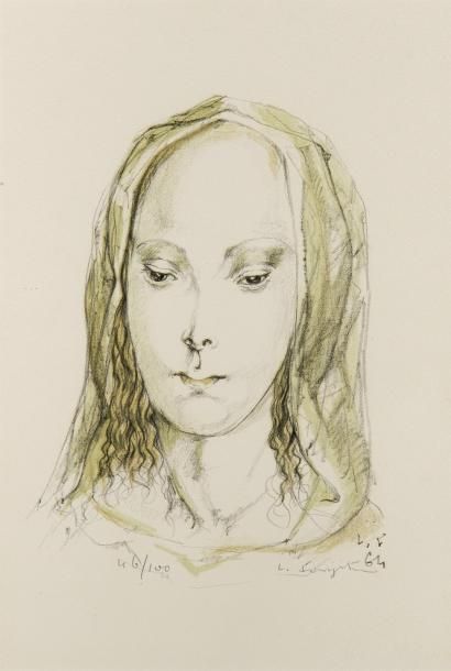Tsuguharu FOUJITA (1886-1968)
Jeune fille...