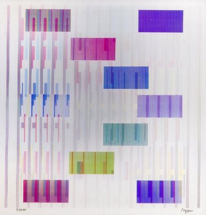 Yaacov AGAM (Né en 1928)
Agamographe, RBN#2...