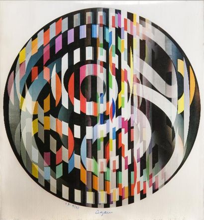 Yaacov AGAM (Né en 1928)
Agamographe, Festival...