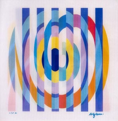 Yaacov AGAM (Né en 1928)
Agamographe Sérigraphie...