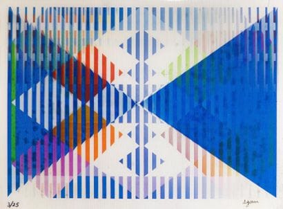 Yaacov AGAM (Né en 1928)
Agamographe Sérigraphie...