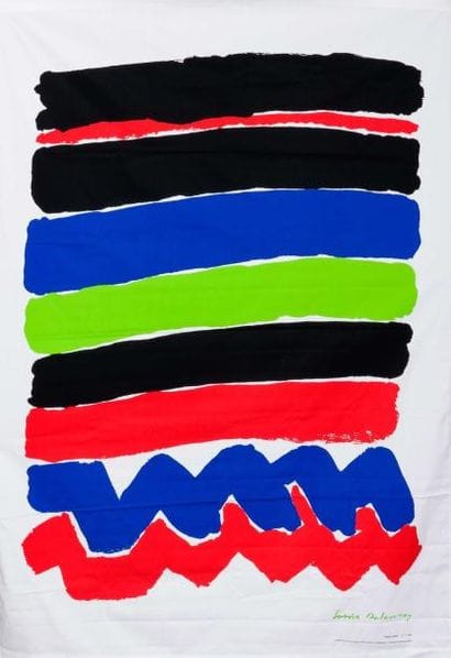 Sonia DELAUNAY (1885-1979)
Tenture en coton...