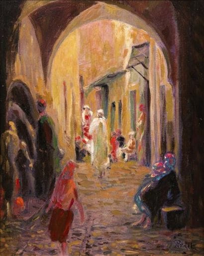 Alphonse BIRCK (1859-1942)
Ruelle dans la...