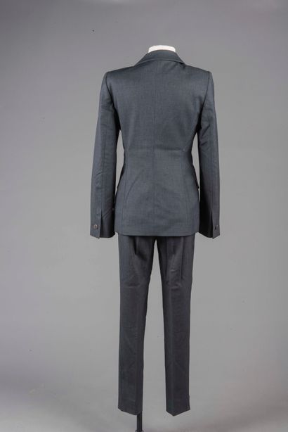 PRADA 
Tailleur veste et pantalon en laine...