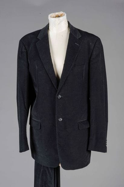 CERRUTI 1881 
Costume en velours de coton...