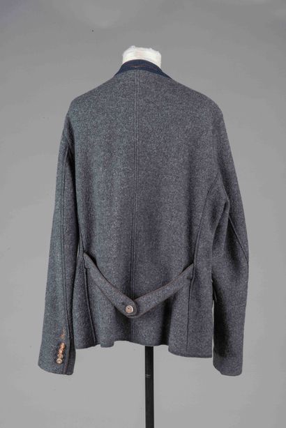 BOGNER 
Veste autrichienne en laine grise,...