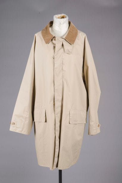 BARBOUR 
Imperméable en coton et syntéhtique...