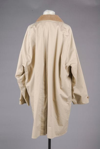 BARBOUR 
Imperméable en coton et syntéhtique...