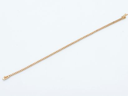 Bracelet ligne en or jaune 18 carats (750...