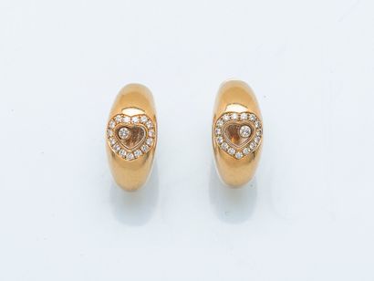 CHOPARD
Paire de créoles 