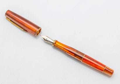 STIPULA
Duetto cognac fountain pen, screw...