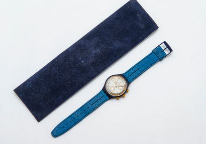 SWATCH
1990
Chronograph model Skipper SCN100.
Quartz...