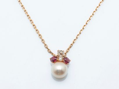 Chaine en or jaune 18 carats (750 ‰) à maille...