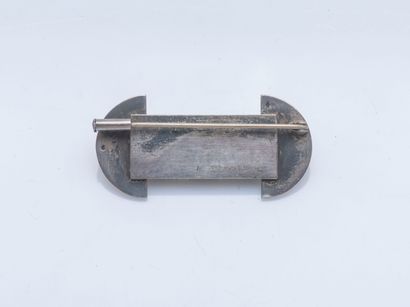 Jean DESPRÉS
Silver (800 ‰) plate brooch...