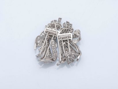 BUCHERER
Sheaf brooch convertible into double...