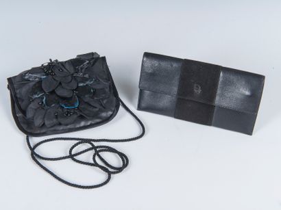 CHRISTIAN DIOR
A smooth leather and black...