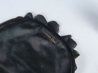 CHRISTIAN DIOR
A smooth leather and black...
