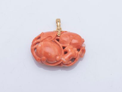 André VASSORT
18K yellow gold (750 ‰) and...
