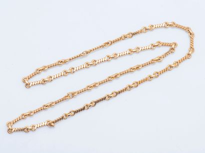 Georges LENFANT
Sautoir in 18K yellow gold...