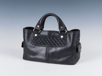 CELINE
Boogie handbag in black suede leather,...