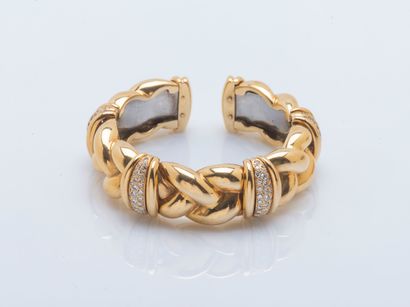 André VASSORT
18K (750 ‰) yellow gold steel-lined...