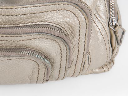 GIVENCHY
Gold-tone leather bag, single handle,...