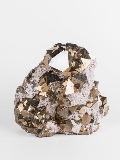 Pyrite, Mine Huanzala, Pérou. 
Dim. : 16...