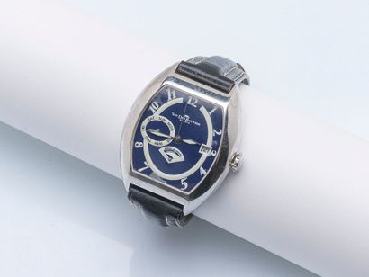 VAN DER BAUWEDE
Magnum watch, tonneau-shaped...