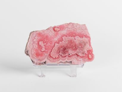 Rhodochrosite, Argentine. 
Dim. : 6 x 10...