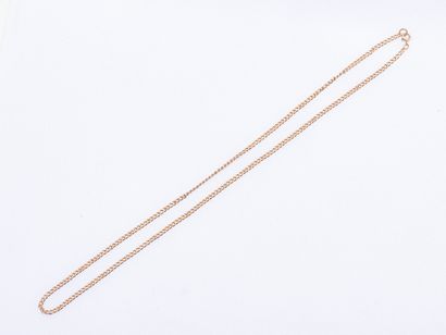Gourmet link chain in 18K yellow gold (750...