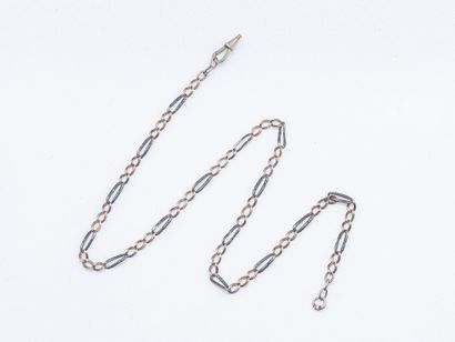 Silver watch chain (800 ‰). (Accidents and...