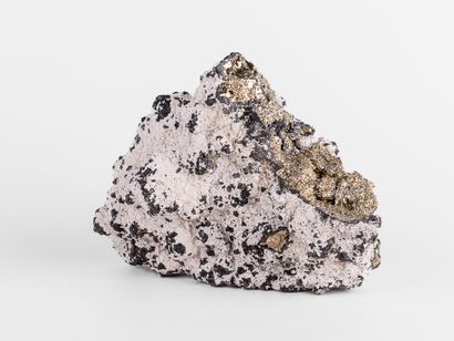 Pyrite, Mine Huanzala, Pérou. 
Dim. : 14...