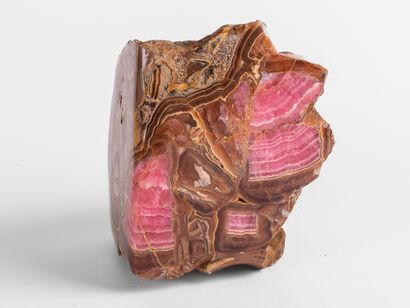 Rhodochrosite, Argentine. 
Dim. : 8 x 10...