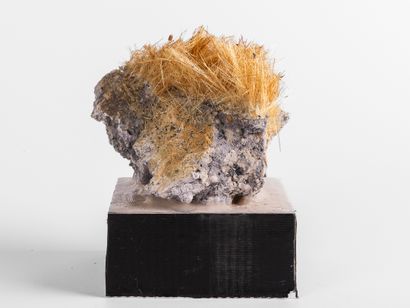 Rutile, Brésil. 
Dim. : 8 x 10 cm