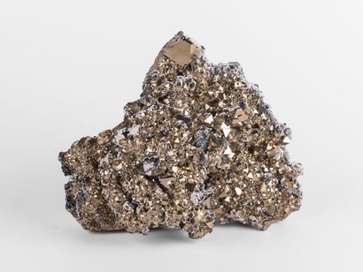 Pyrite, Mine Huanzala, Pérou. 
Dim. : 14...