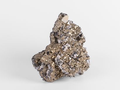 Pyrite, Mine Huanzala, Pérou. 
Dim. : 14...