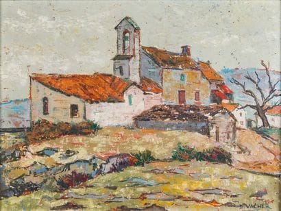 Daniel VACHER (XX) 
La bastide des fonts,...