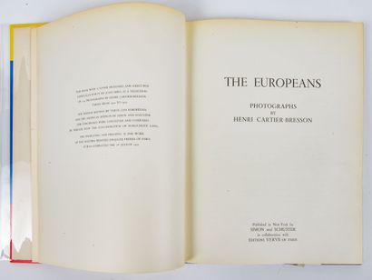 CARTIER-BRESSON. The Europeans. Photographs...