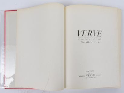 Revue Verve. Vol. VIII, n°29 / 30. Suite...