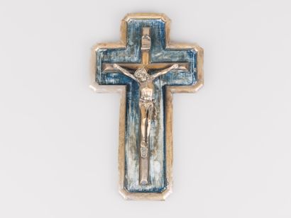 Crucifix en métal
XIXe siècle
Dim.: 35 x...
