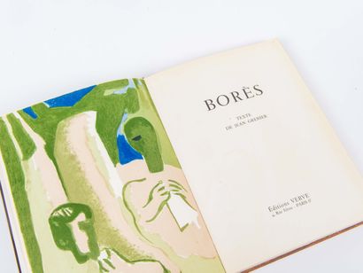 [VERVE] Lot de 2 volumes :
- GRENIER. Borès.
Paris,...