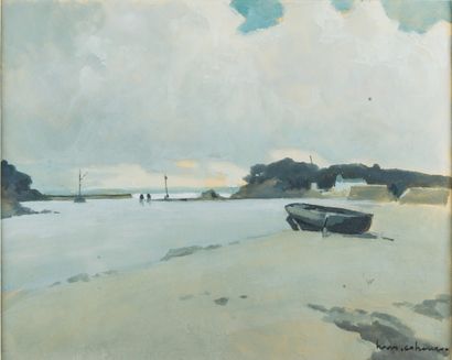 Henry Maurice CAHOURS (1889-1974) 
Vue de...