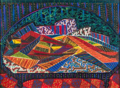 Guy RIBES (1948)
Composition 
Huile sur toile...