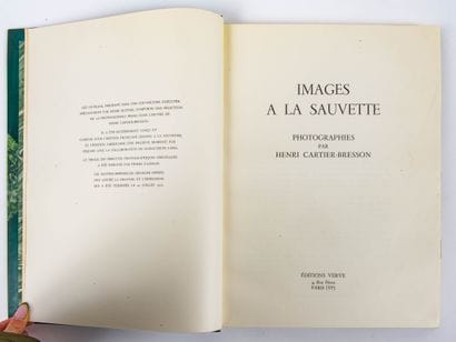 CARTIER-BRESSON. Images à la Sauvette. 
Paris,...