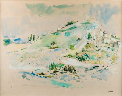 Alfred VACHON (1907-1994)
Paysage de Provence...